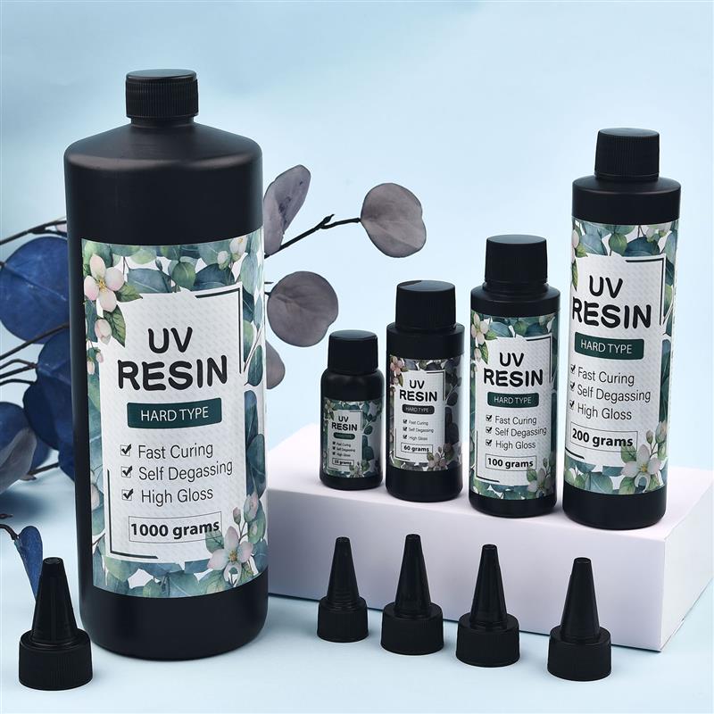 Epoxy Uv Resin Kit - Twardy klej żywiczny, utwardzany UV, kryształowo