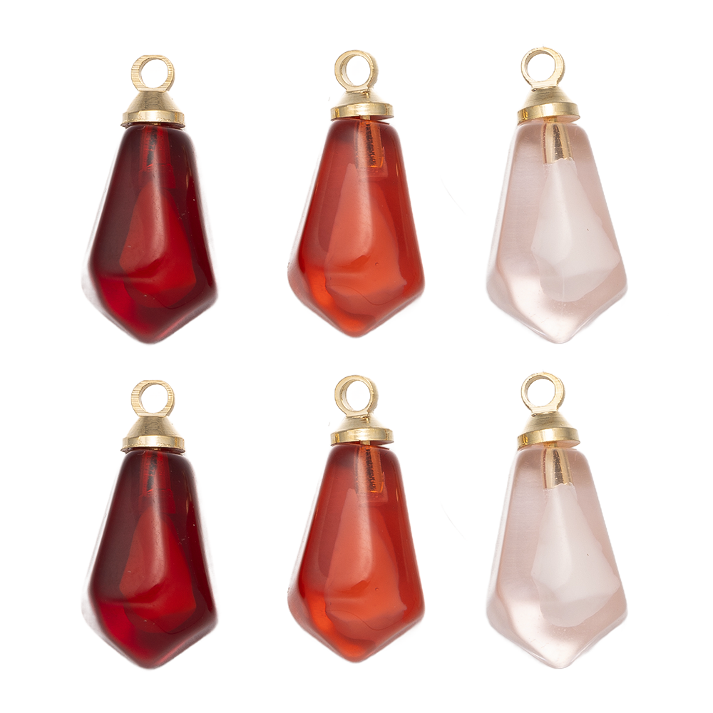 Resin Craft Supplies - 10 sztuk/partia owoce nasiona granatu wisiorek