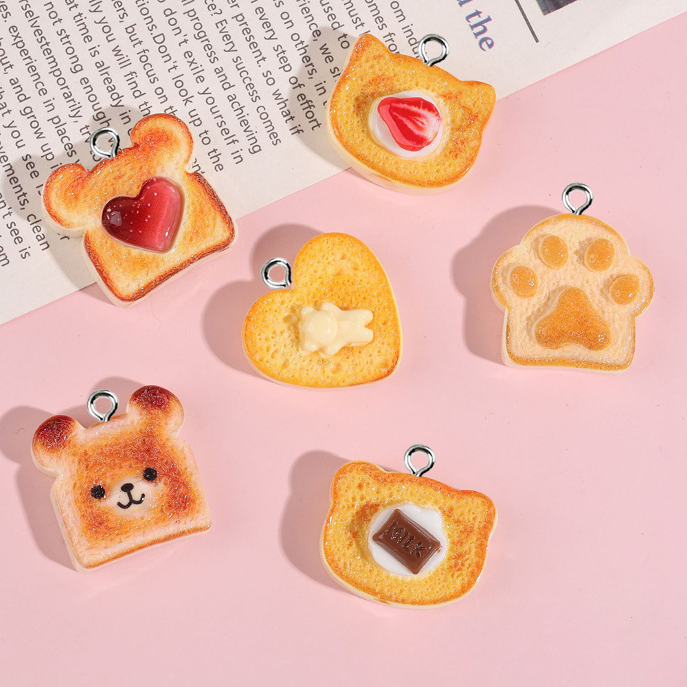 Resin Craft Projects - 10 szt. Zawieszki z żywicy w