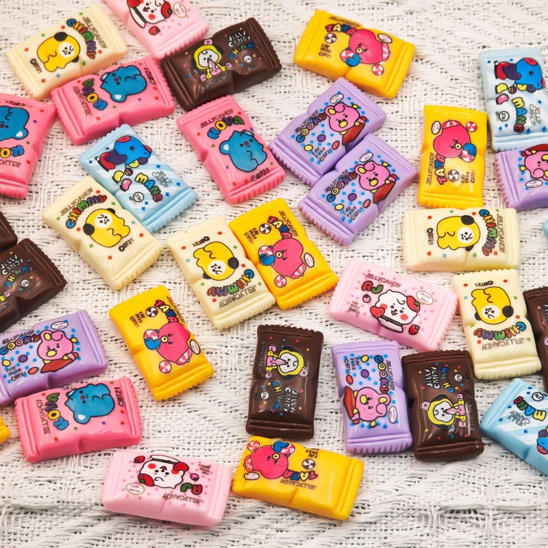 Resin Craft Projects - Zawieszki z żywicy BT21 Mini Milk