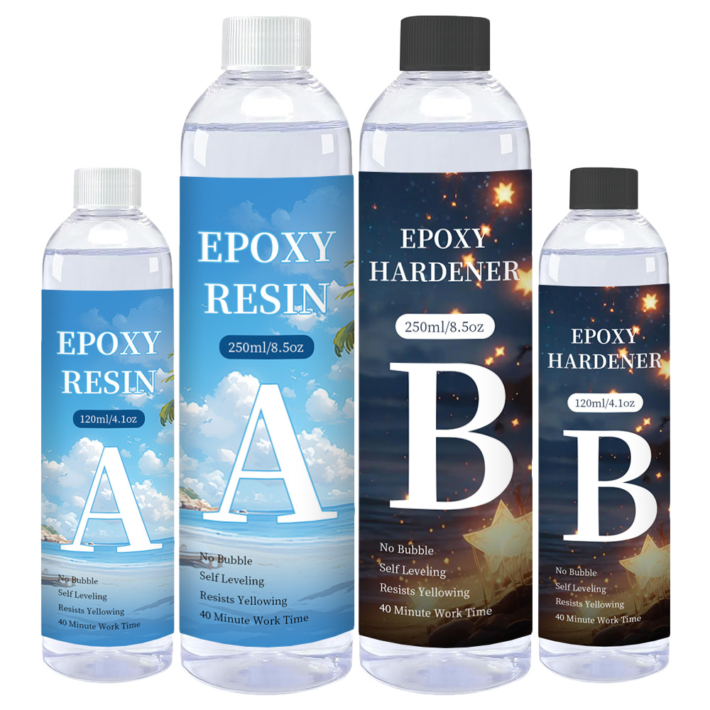 Epoxy Uv Resin Kit - Zestaw żywicy epoksydowej AB o wysokiej