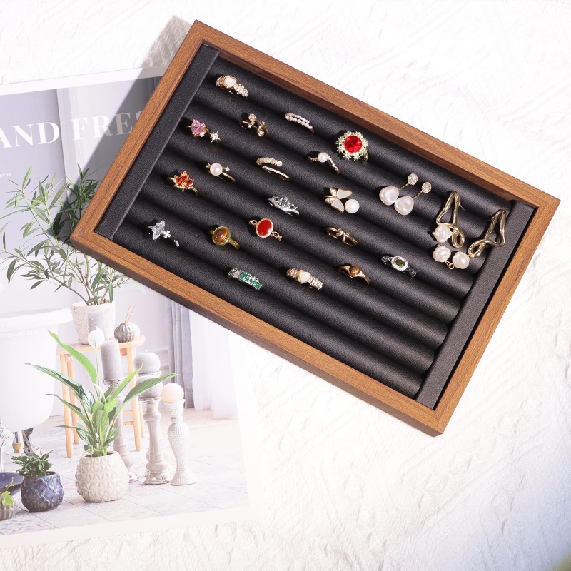 1 szt. Taca ekspozycyjna na bi – Wood Ring Blank recenzja i cena