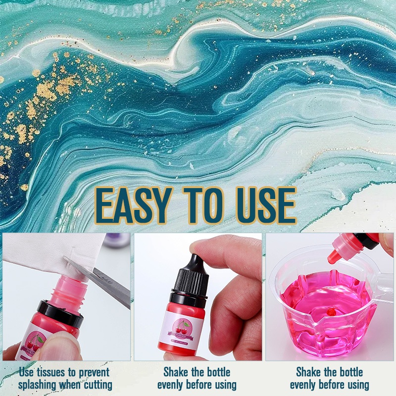 Pigment do żywicy epoksydowej  – Epoxy Uv Resin Kit recenzja i cena
