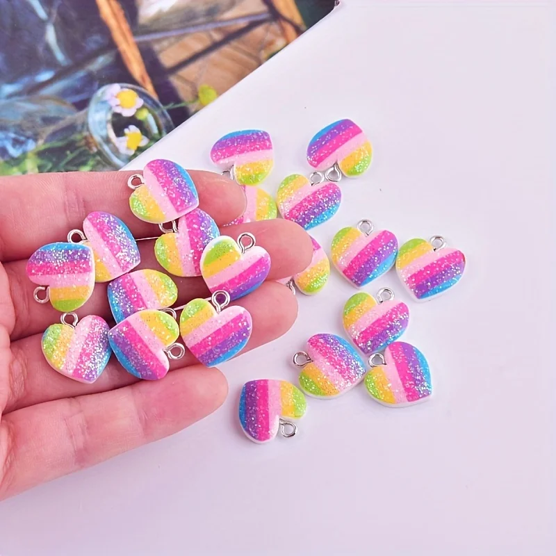 10 szt. Kolorowe zawieszki z ż – Resin Craft Projects recenzja i cena