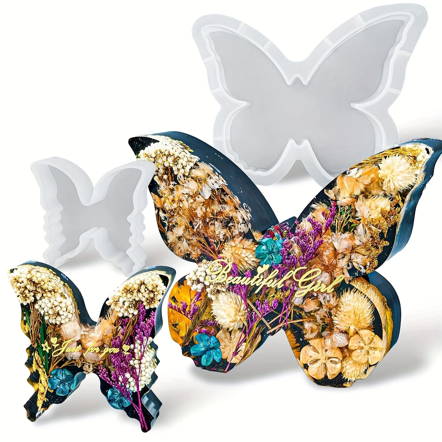 Dwa rozmiary zestawów form z ż – Flower Preservation Resin recenzja i cena