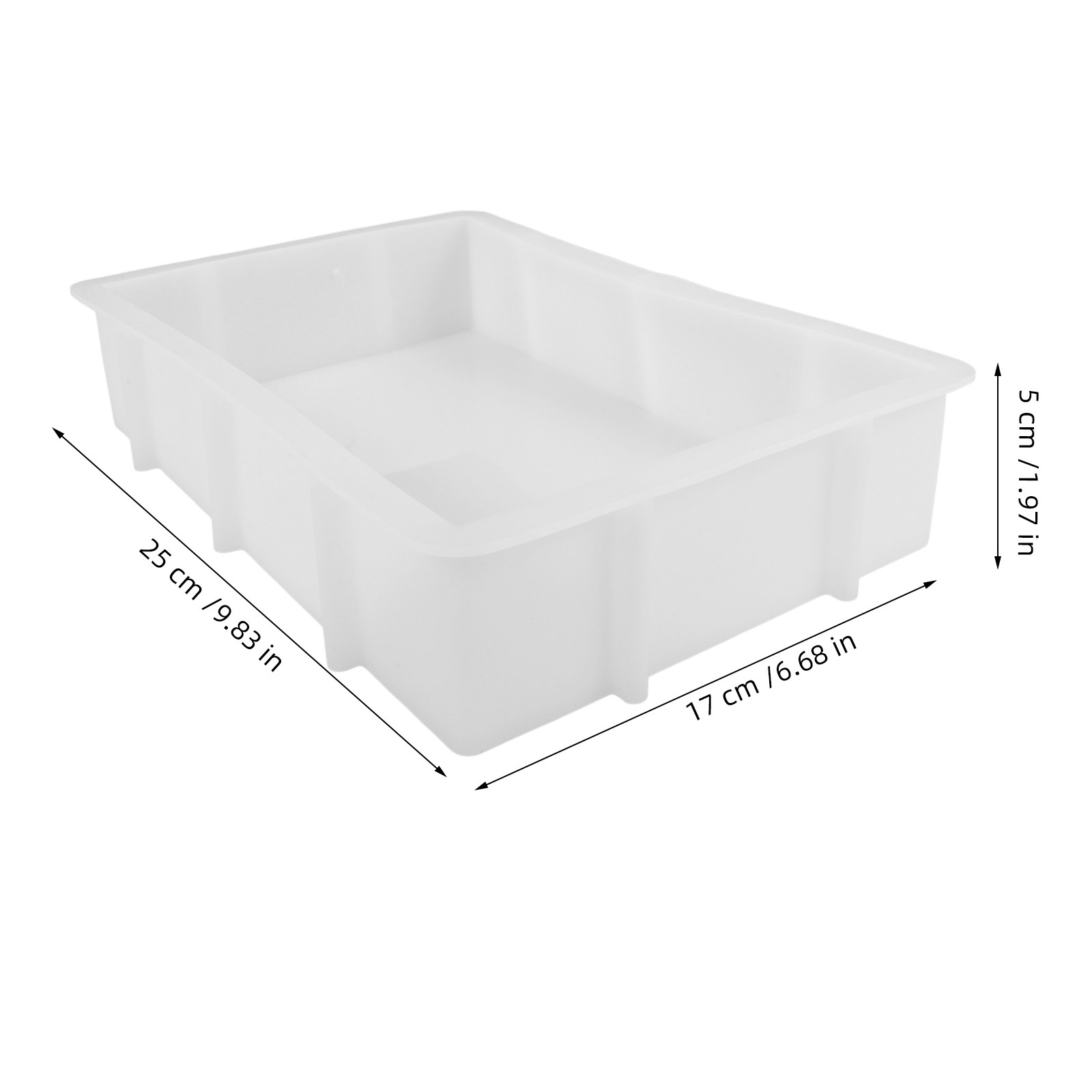 Duża prostokątna forma silikon – Flower Preservation Resin recenzja i cena