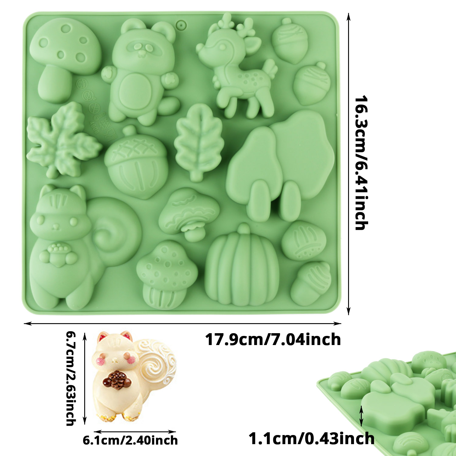 1 Silikonowa forma do ciast w  – Resin Craft Supplies recenzja i cena