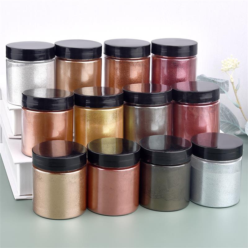 50g Shimmer Metallic Gold Silv – Resin Pigment Set recenzja i cena