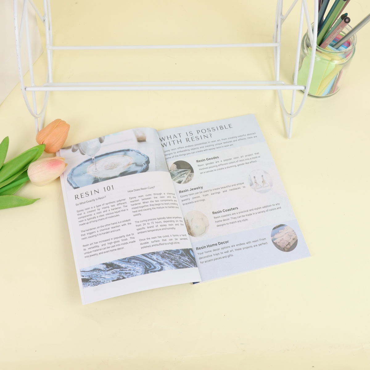 Rękodzieło z żywicy epoksydowe – Resin Craft For Beginners recenzja i cena