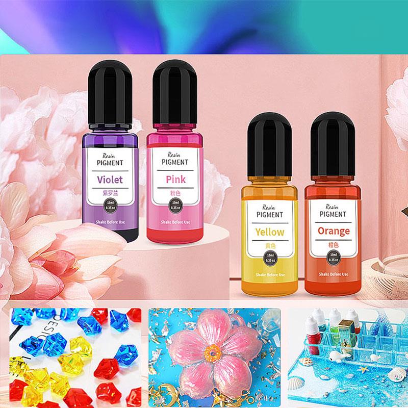 24 kolorowy atrament artystycz – Resin Dye Alcohol recenzja i cena