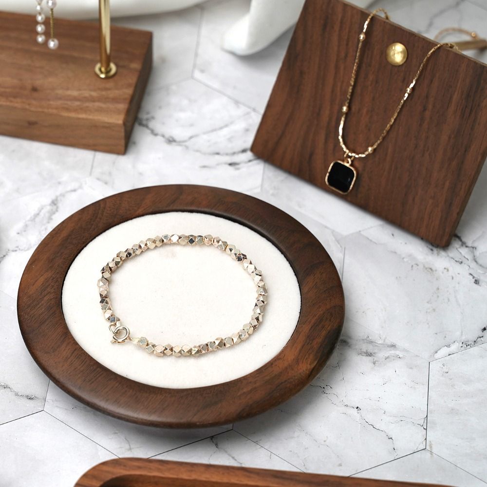 Prosta Geometryczna Drewniana  – Wood Ring Blank recenzja i cena
